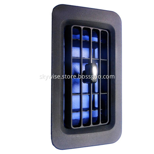 Plastic injection mold for automotive air outlet